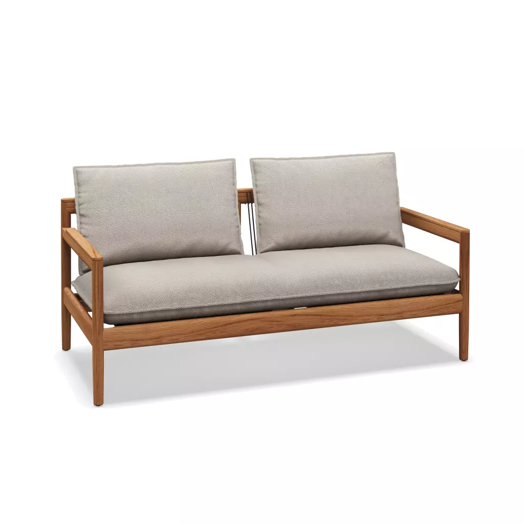 teak outdoor sofa