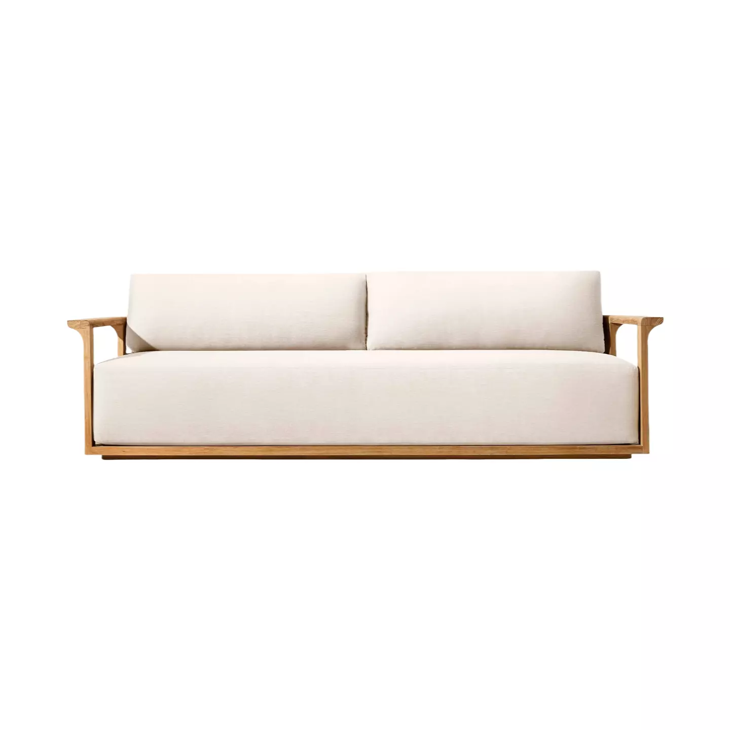 teak loveseat outdoor