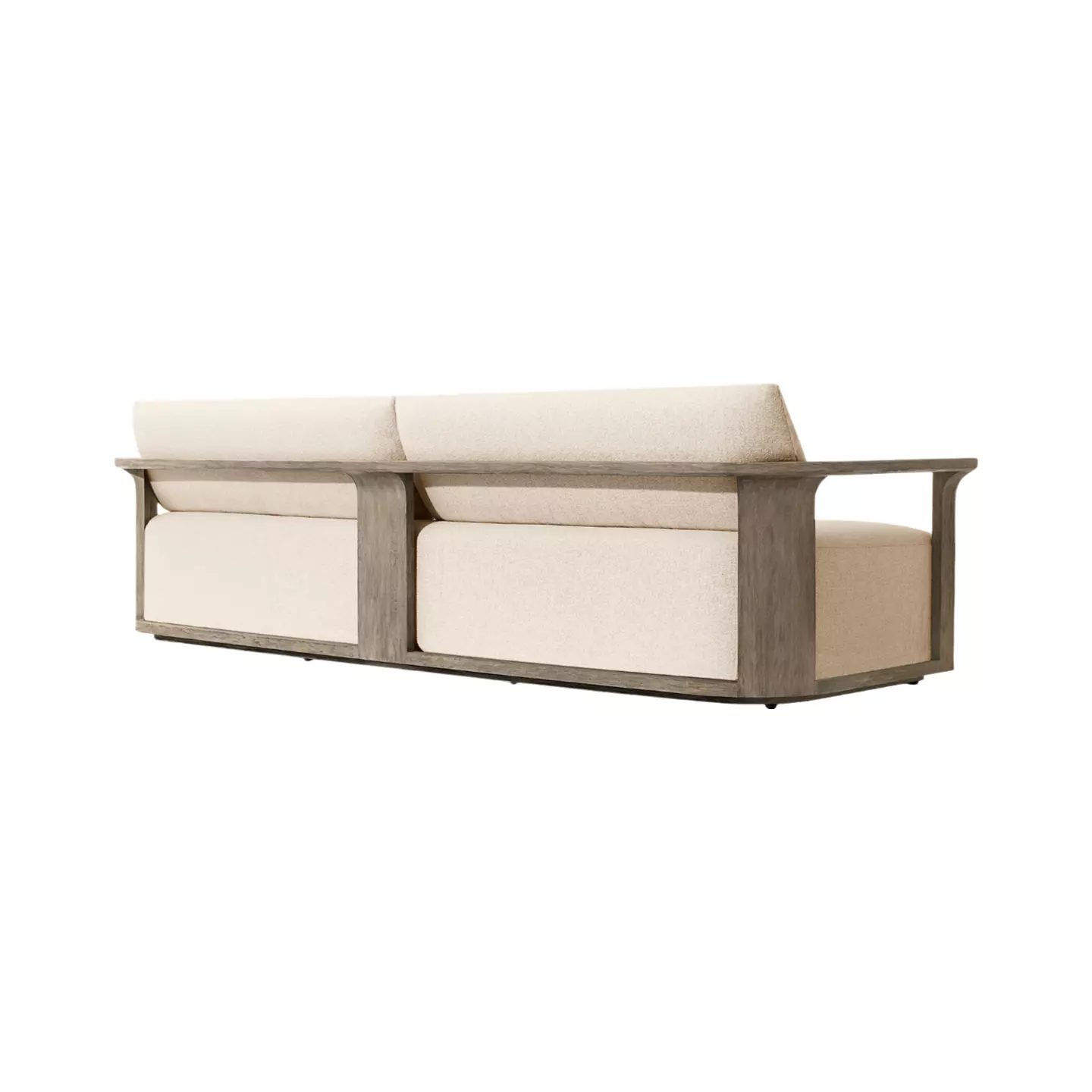 rh teak sofa