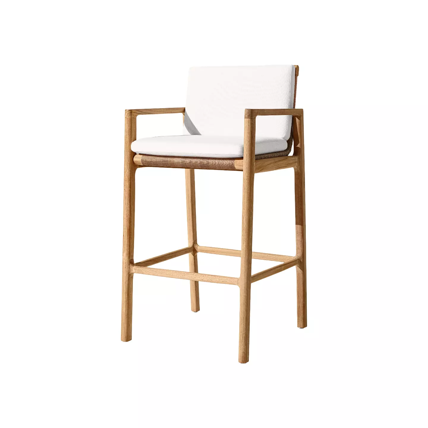 wicker bar stools with backs