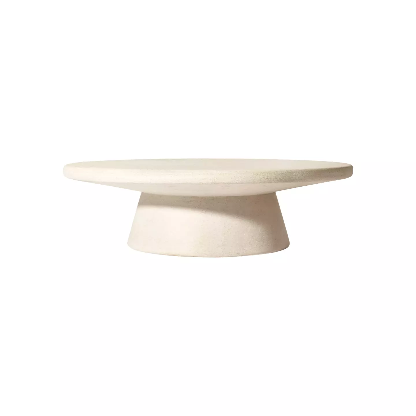 modern round coffee table