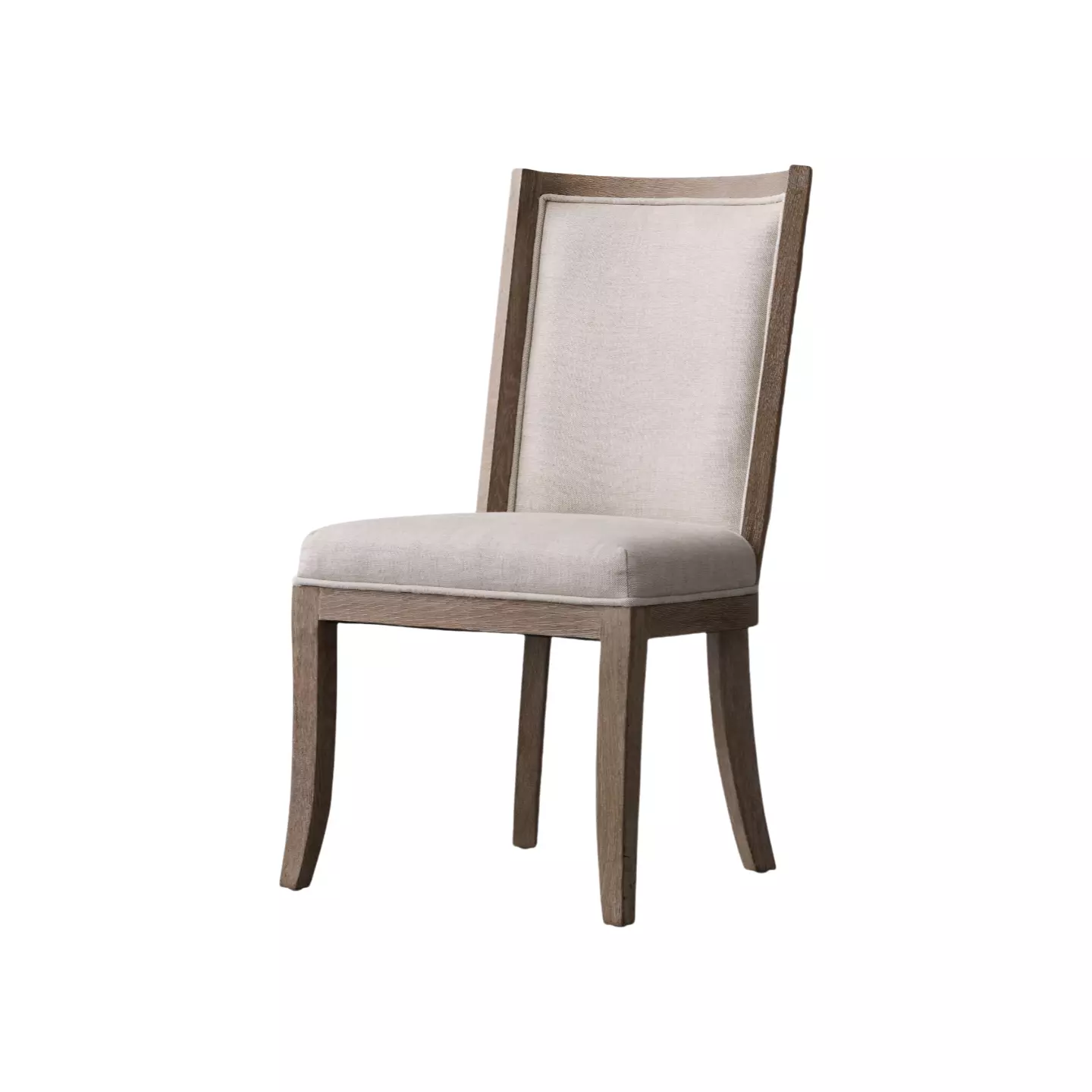 19th C. French Empire Fabric Dining Side Chair