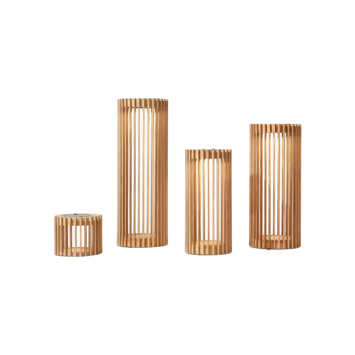 outdoor teak lanterns