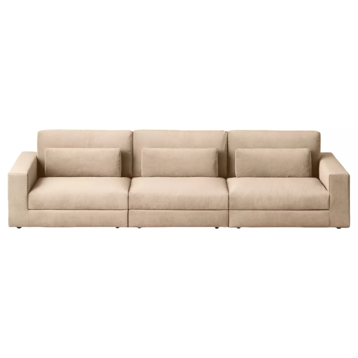 three seater fabric sofa
