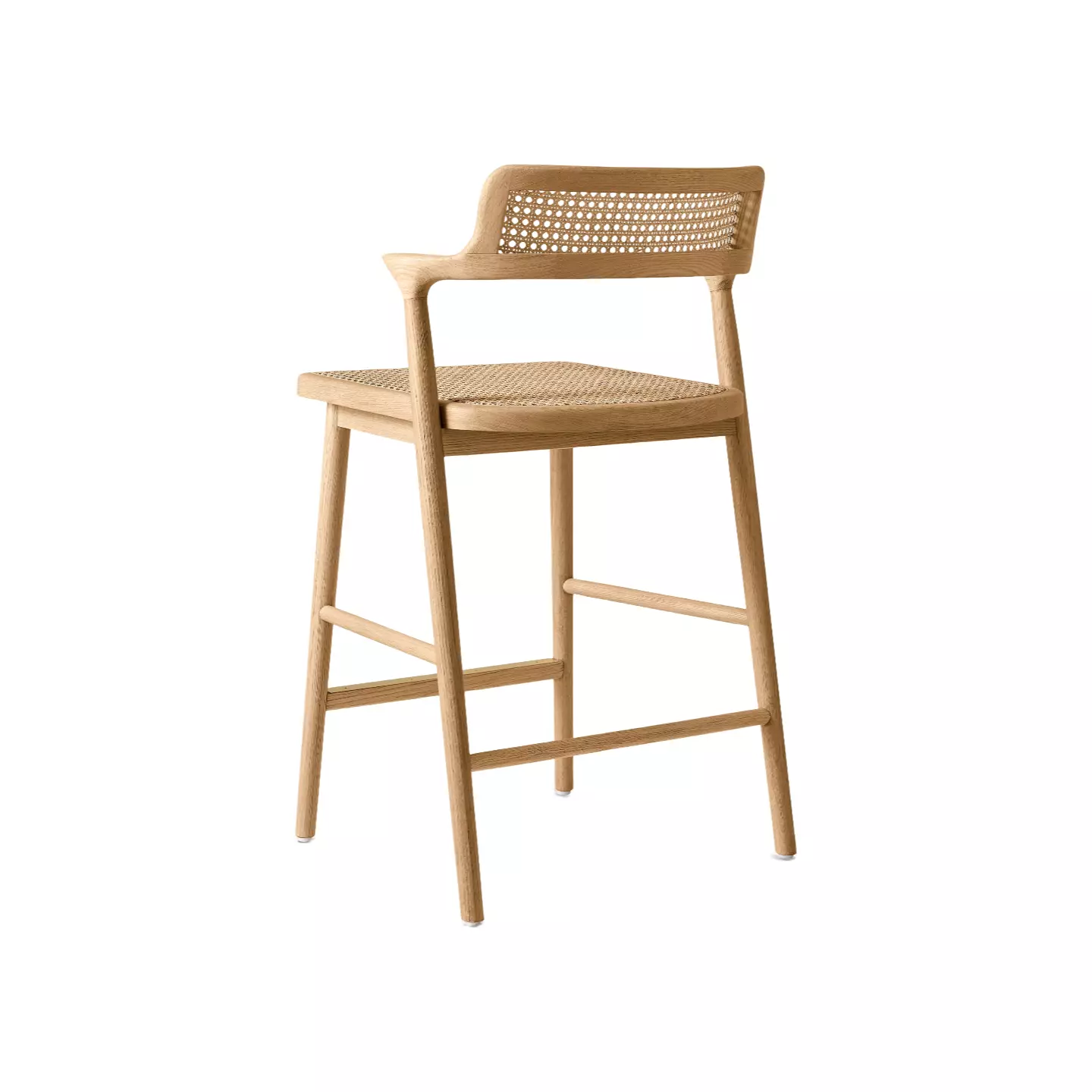 wood leather bar stools