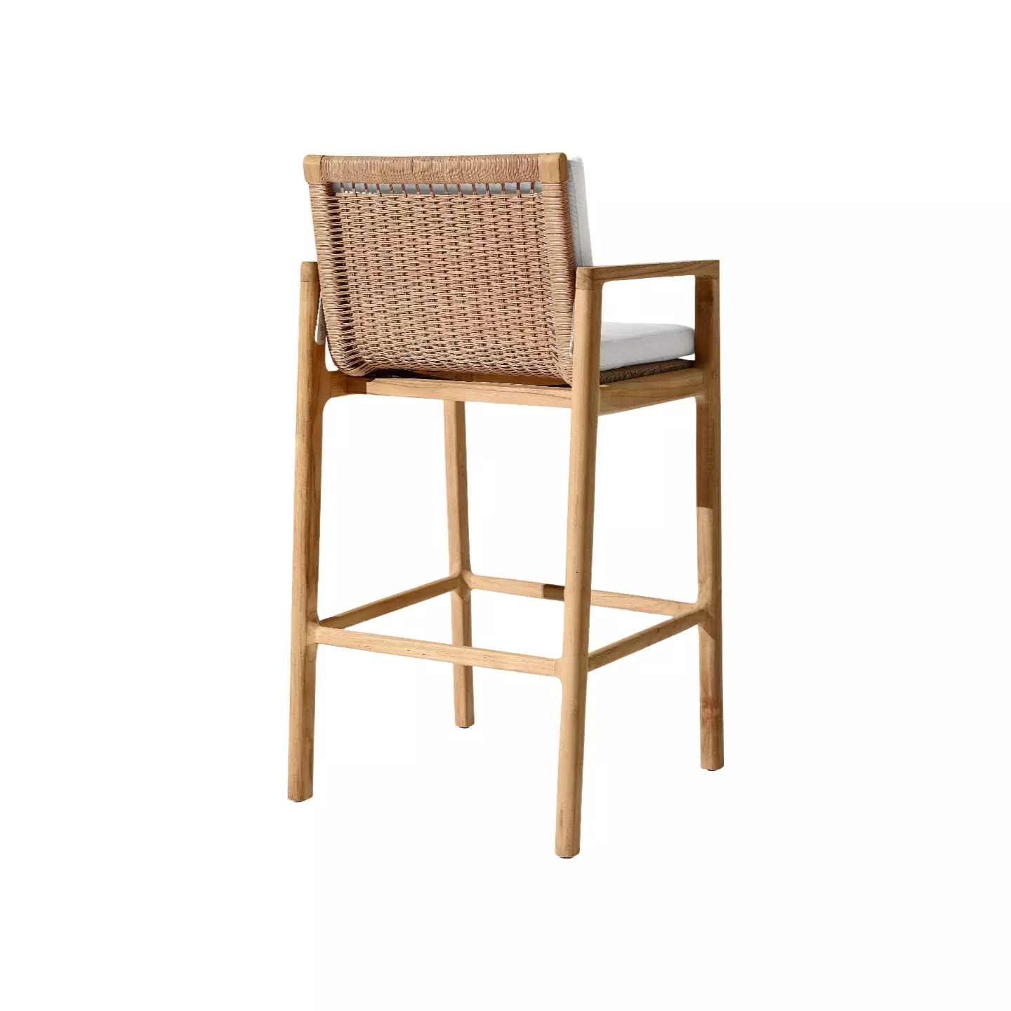 woven bar stools with backs