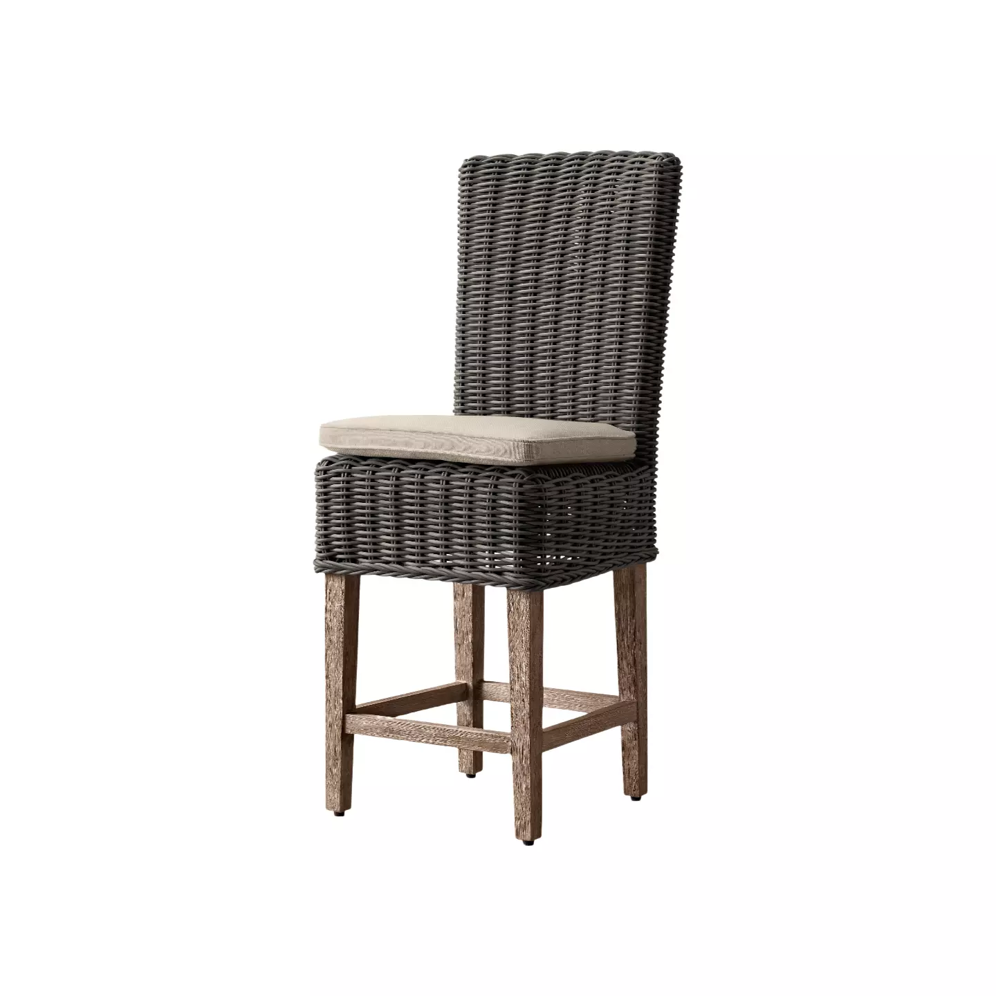 wicker rattan counter stools