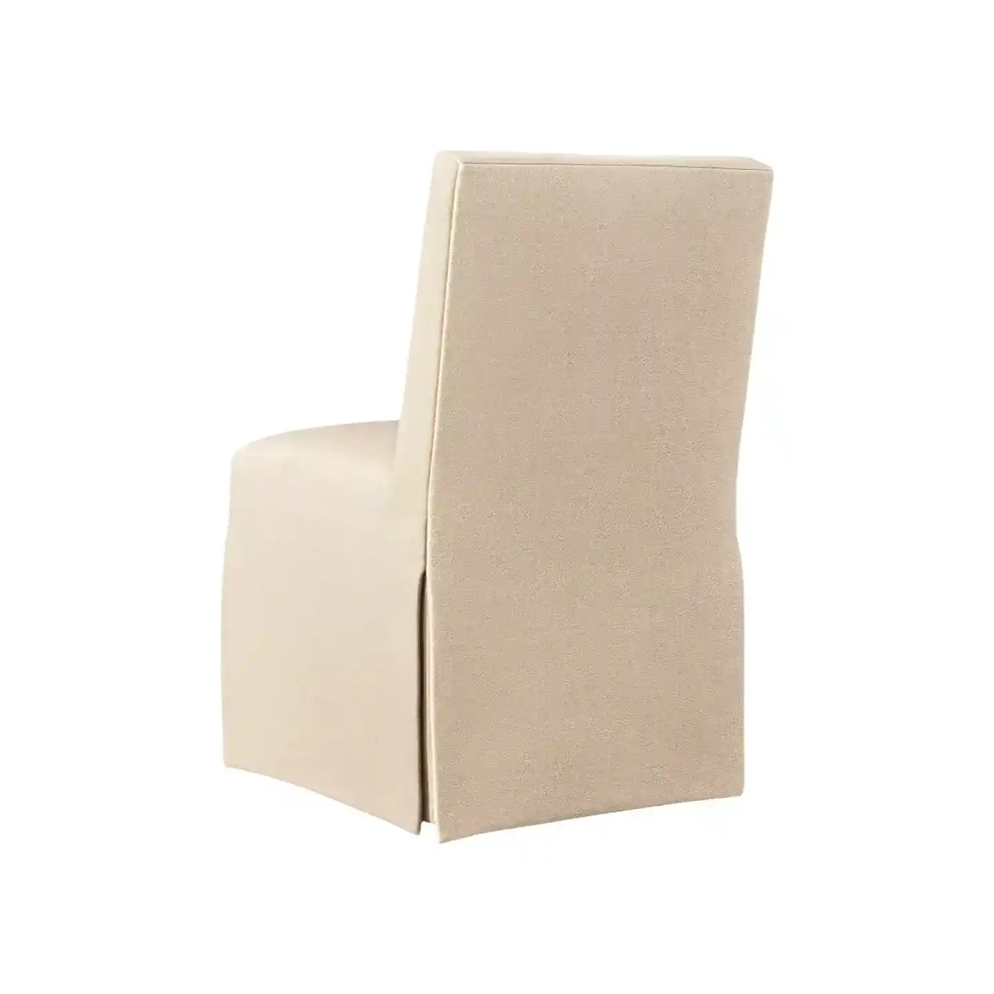 cream fabric dining chairs