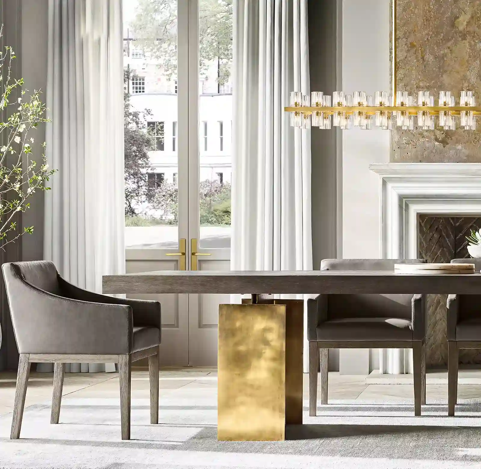 dining room table and chairs