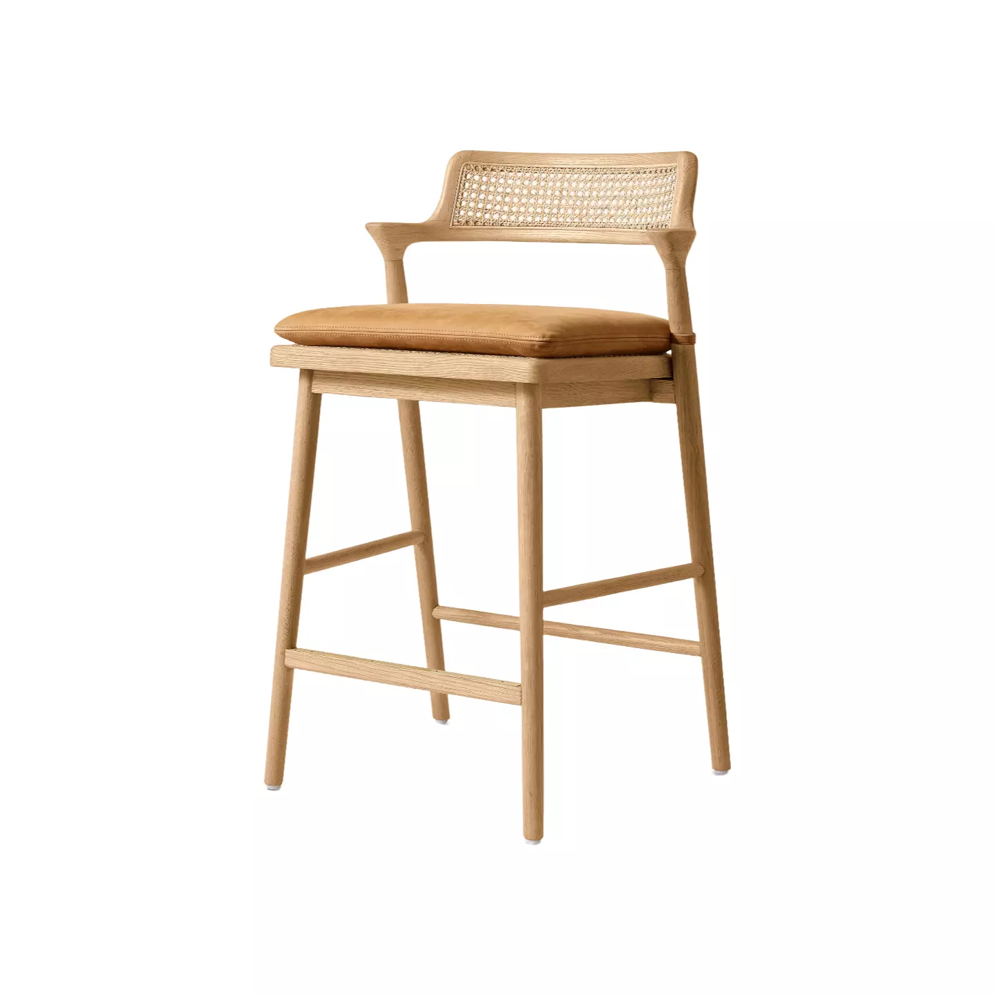 bar stools woven leather