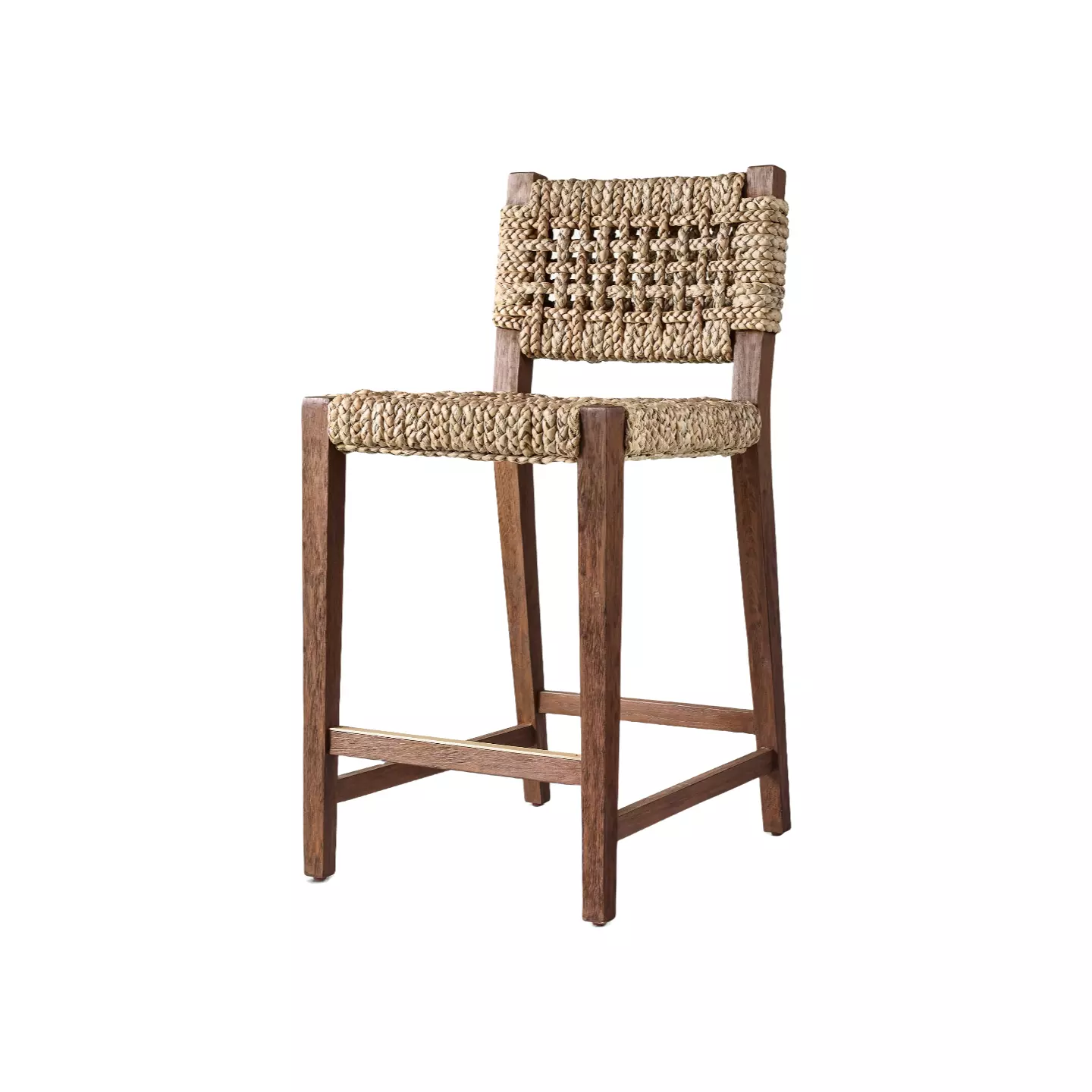 safavieh woven leather counter stool