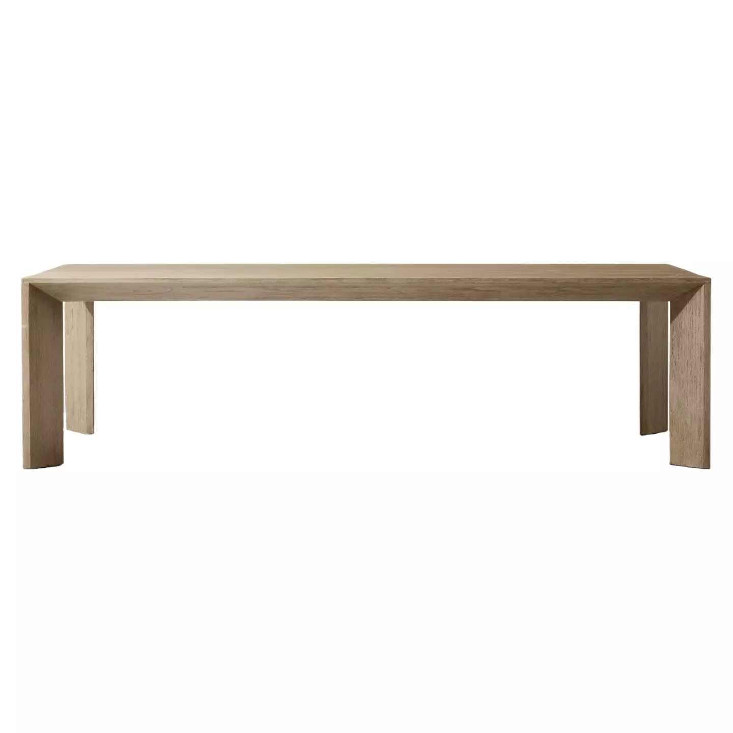outdoor rectangular dining table