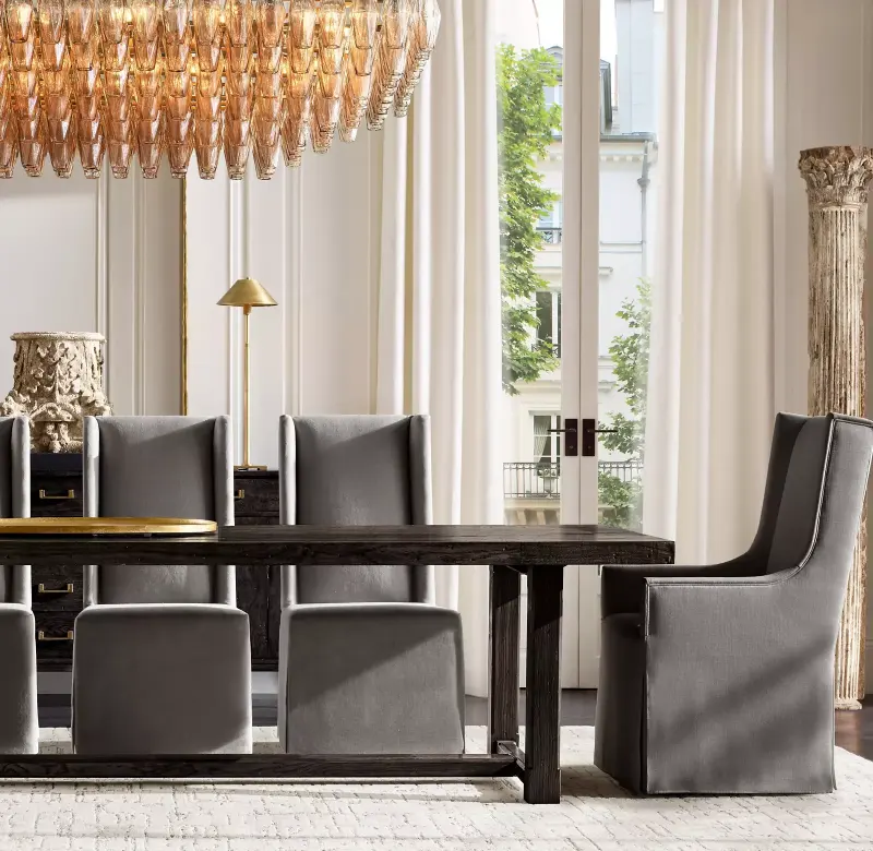 restoration hardware dining room chairs