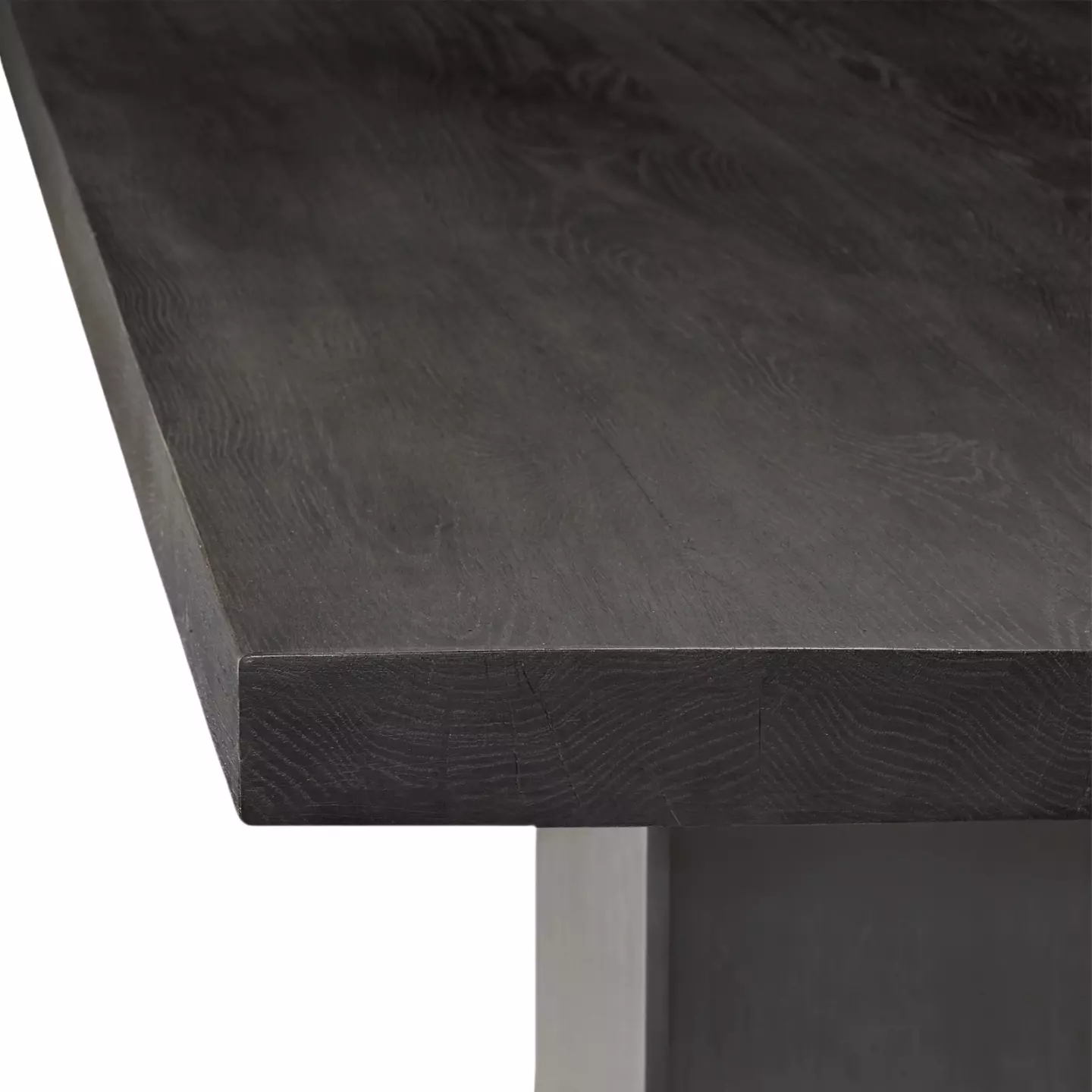 rectangular oak table