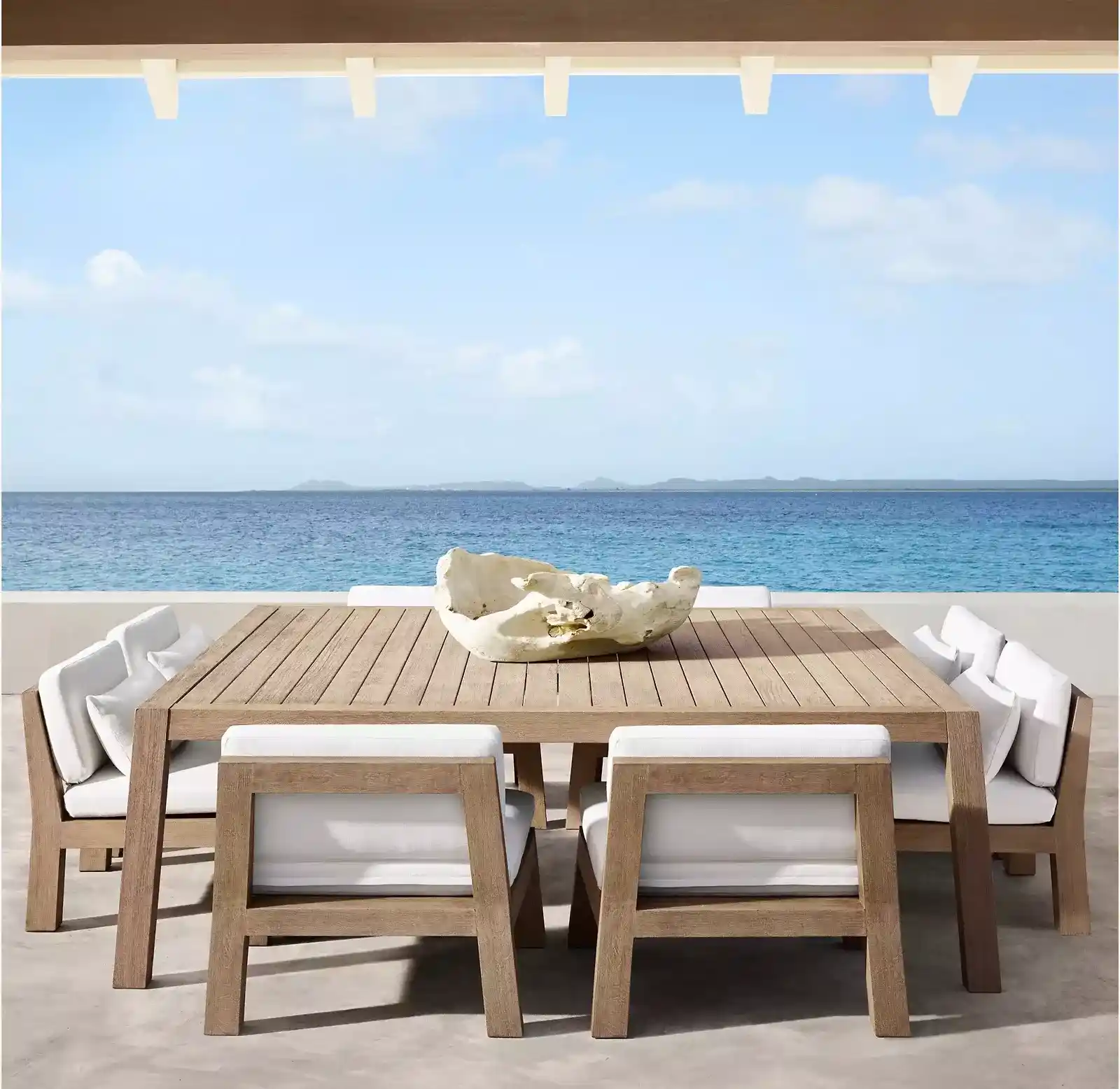 rectangular dining table outdoor