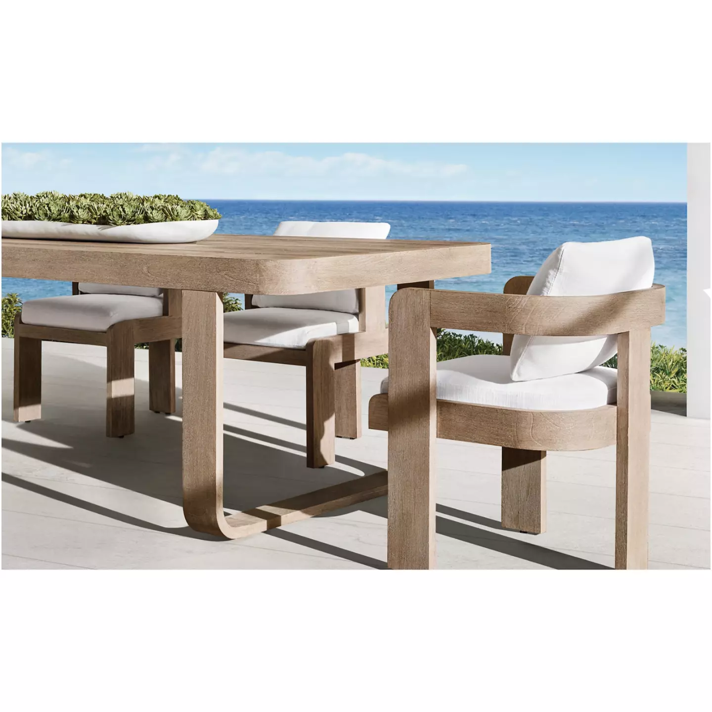 restoration hardware outdoor table