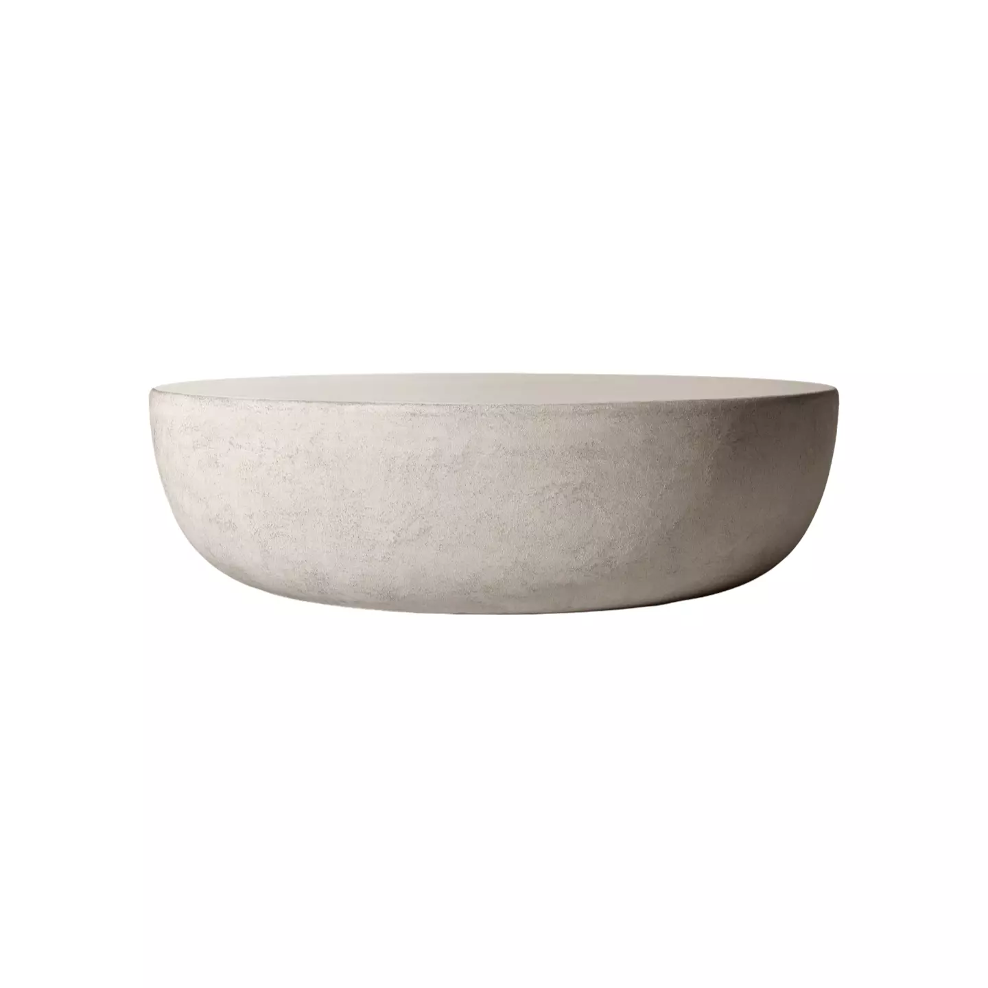 grey concrete coffee table