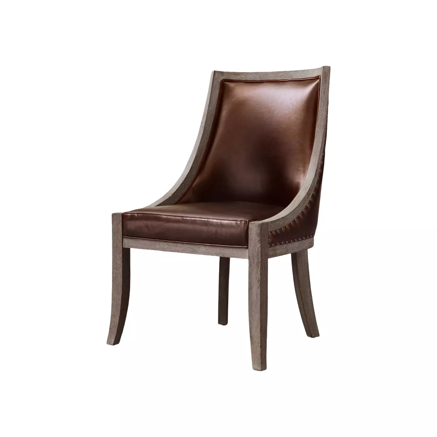 leather dining chair
