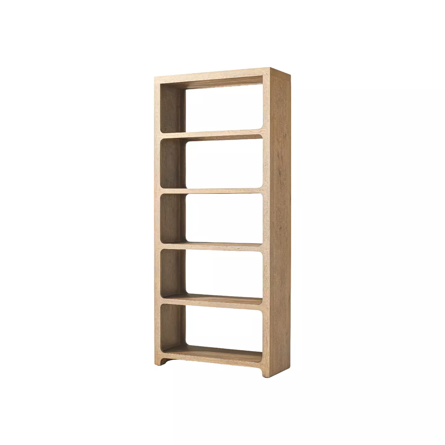 oak shelving