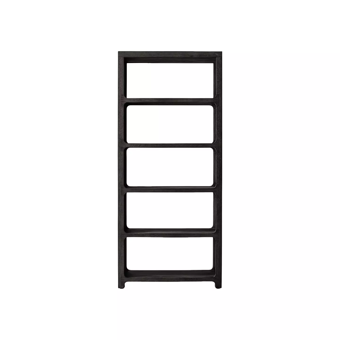 oak shelving unit