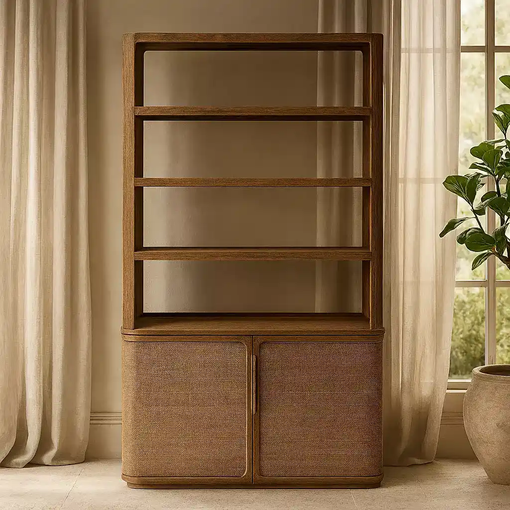 open shelf hutch