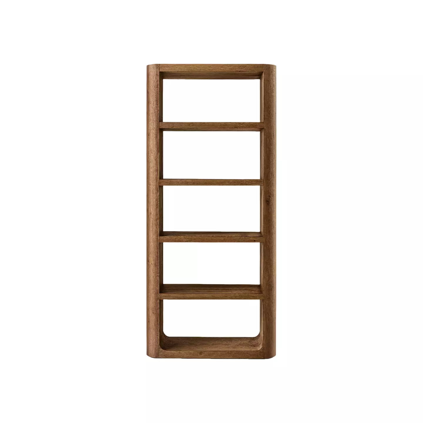 custom oak shelves