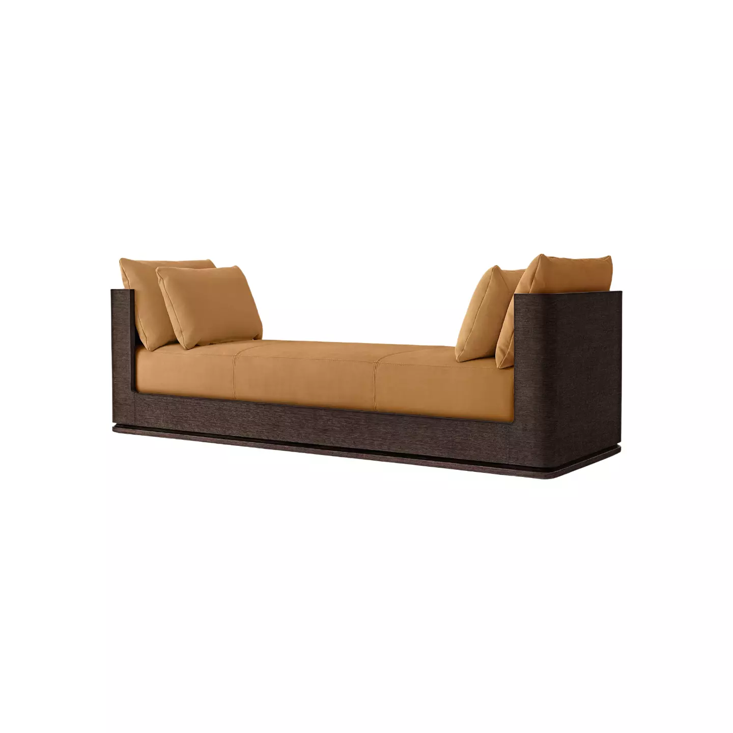 restoration hardware chaise lounge leather