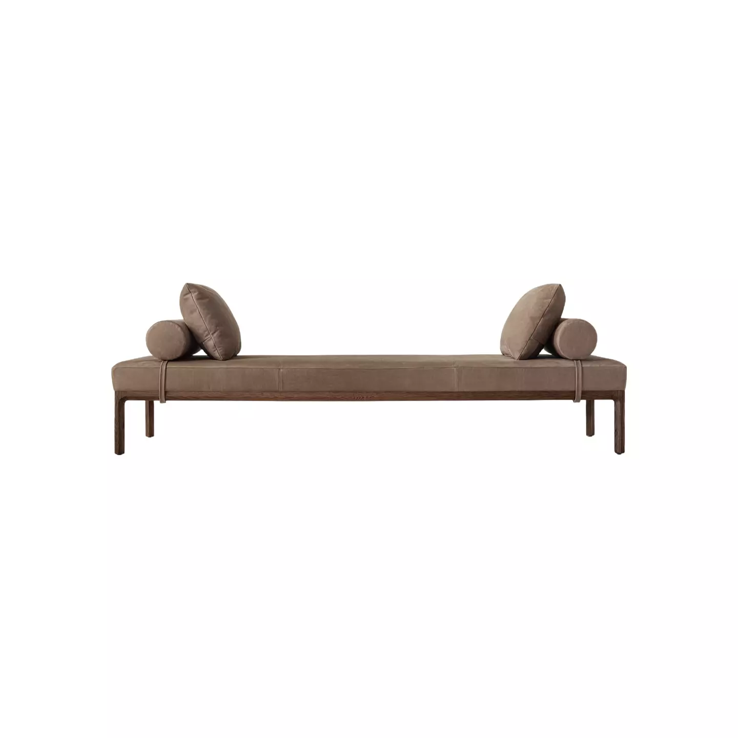 leather daybed bench