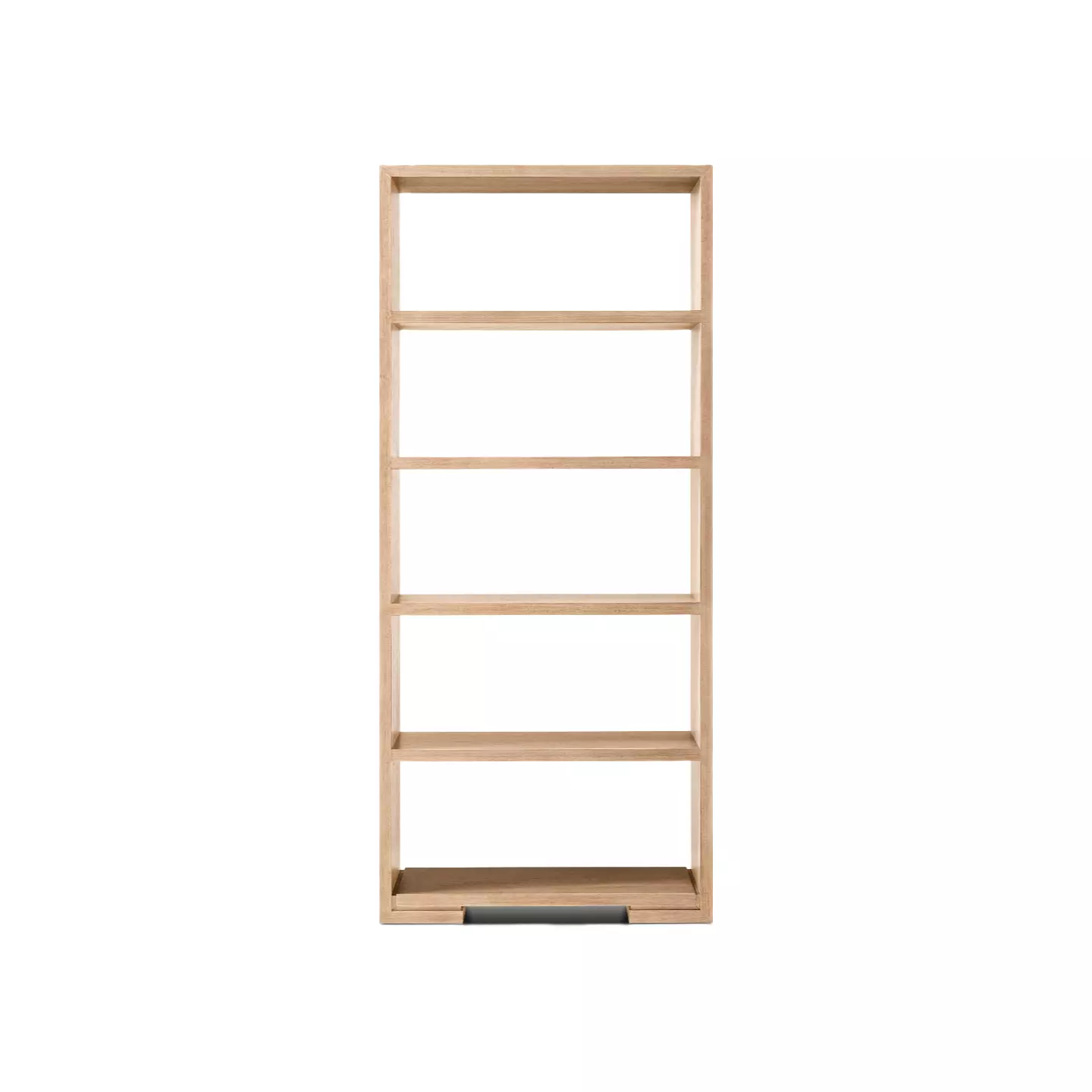 solid walnut bookshelf