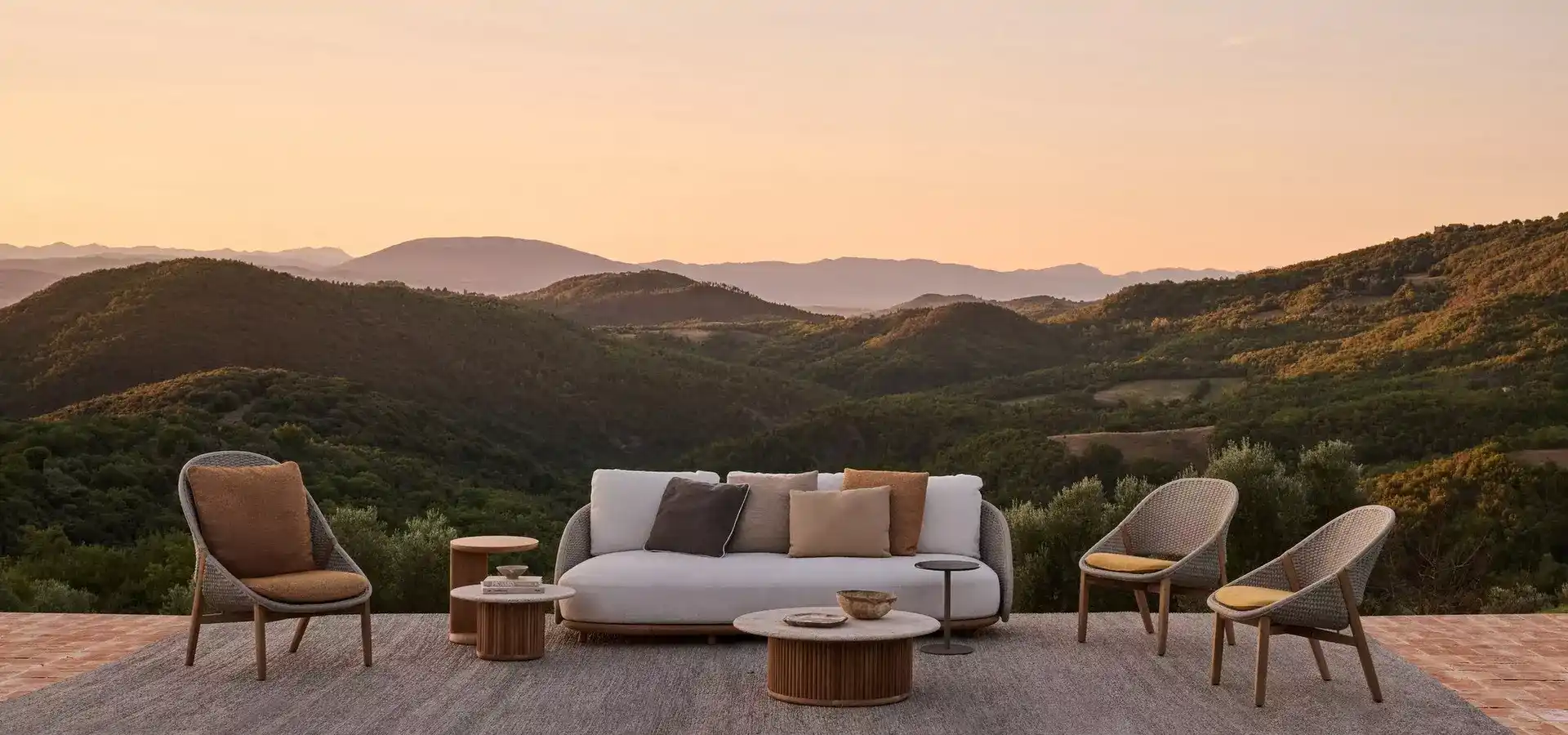 outdoor sofa set