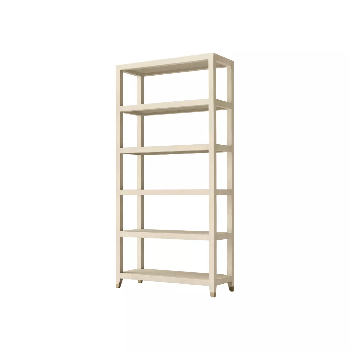 wooden shelving units