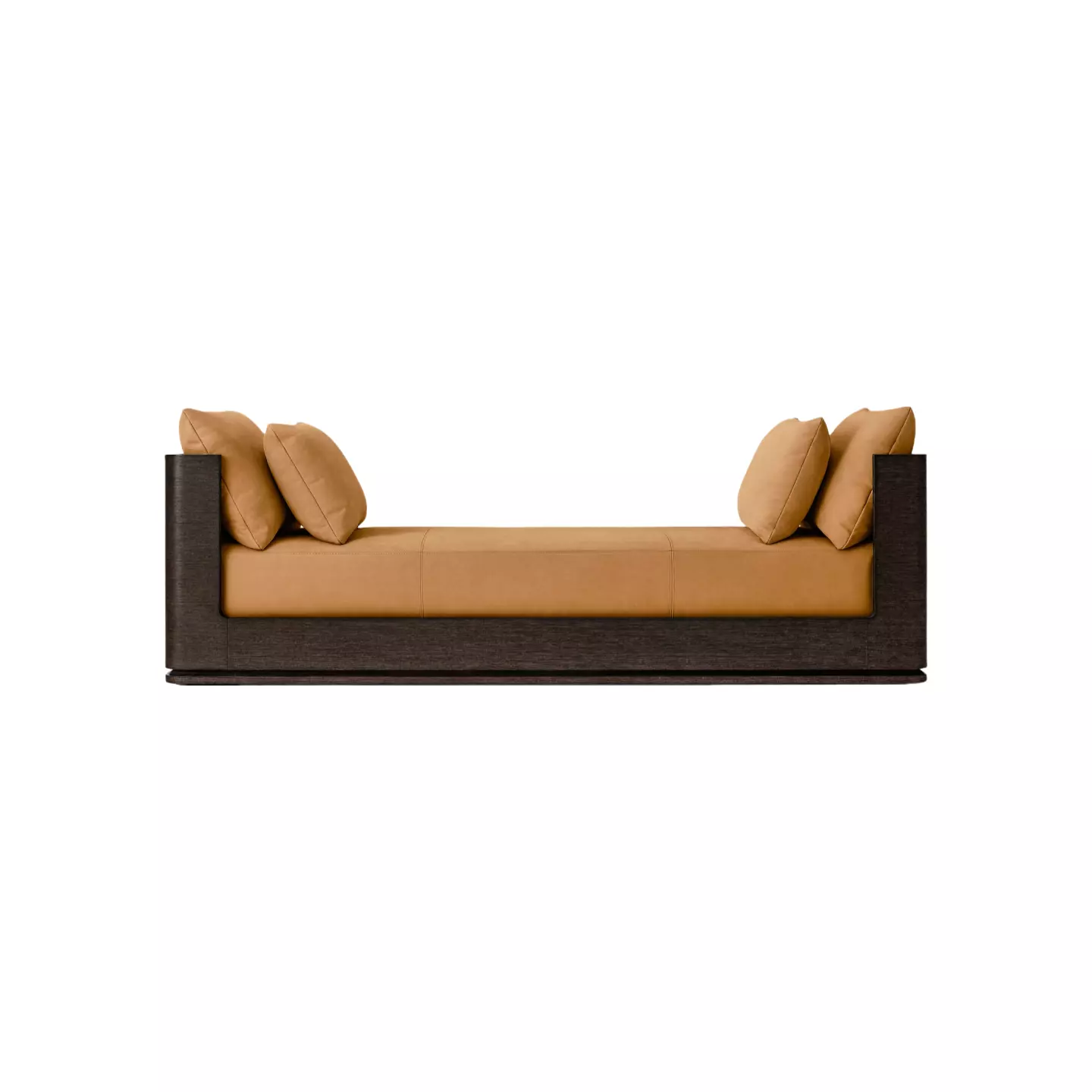 restoration hardware leather daybed