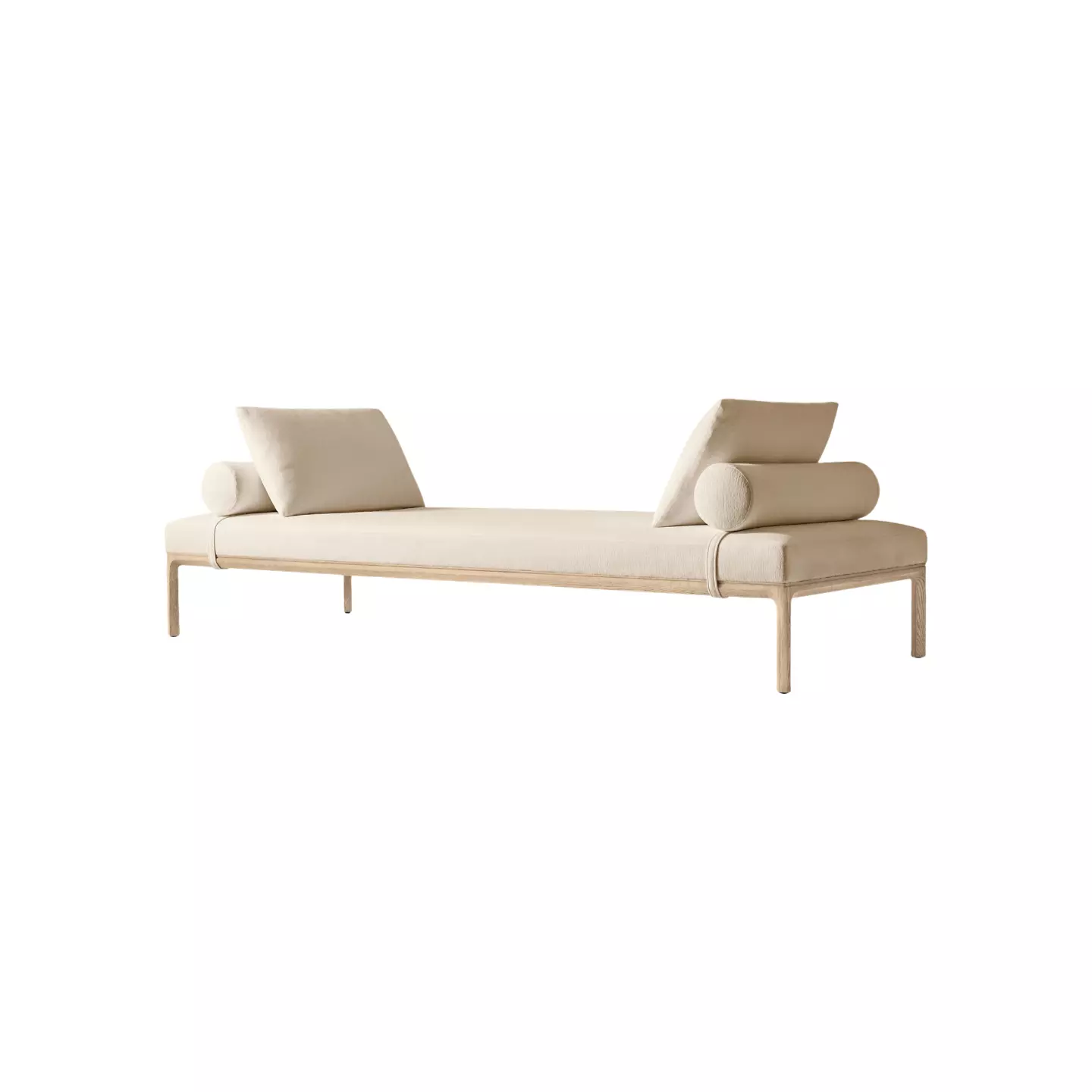 fabric chaise lounge