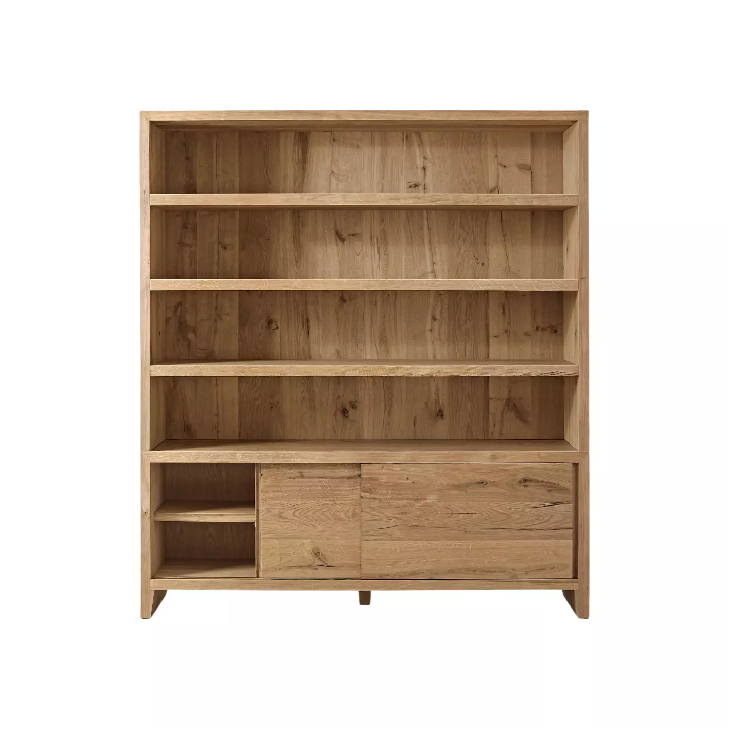 oak buffet and hutch