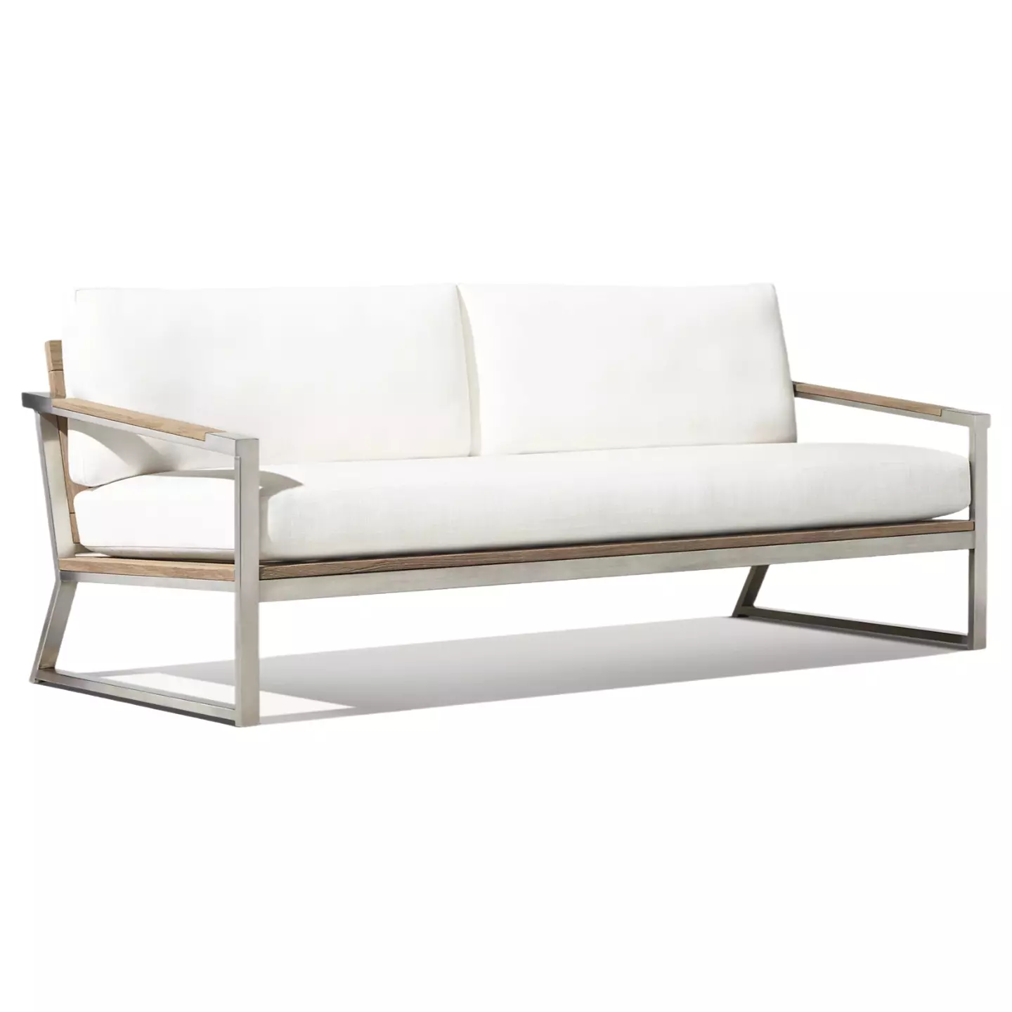 teak patio sofa