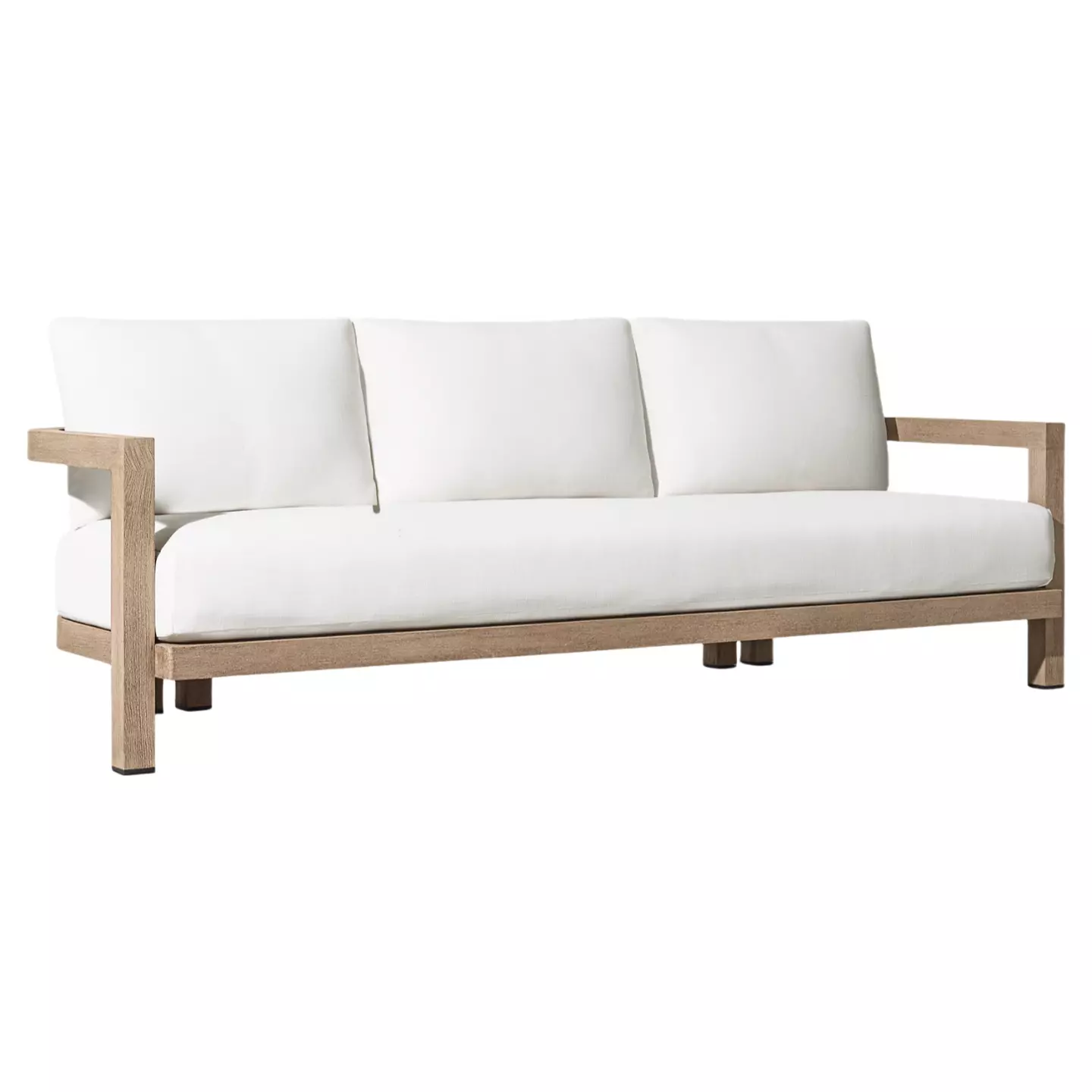 teak wood outdoor sofa