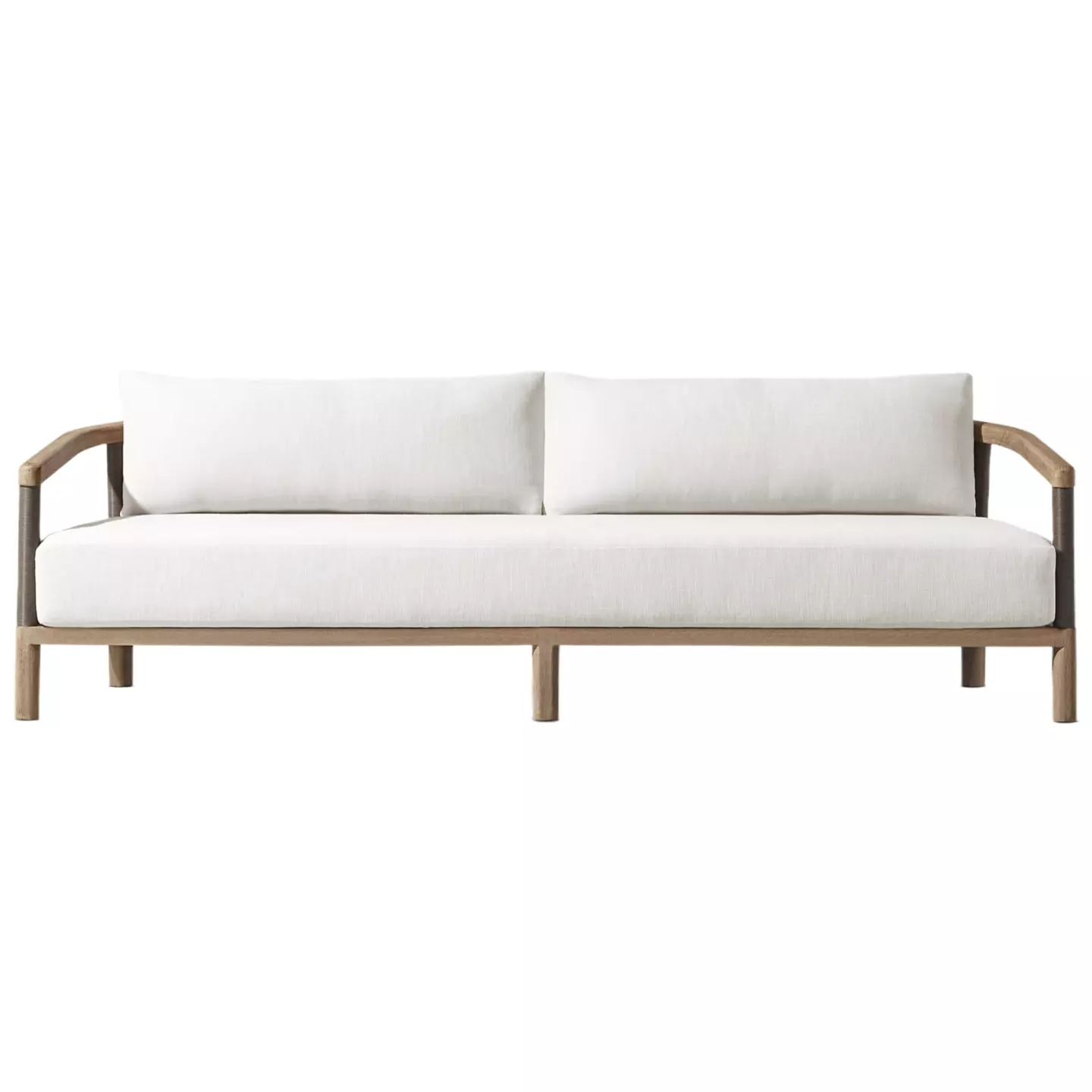 patio teak sofa