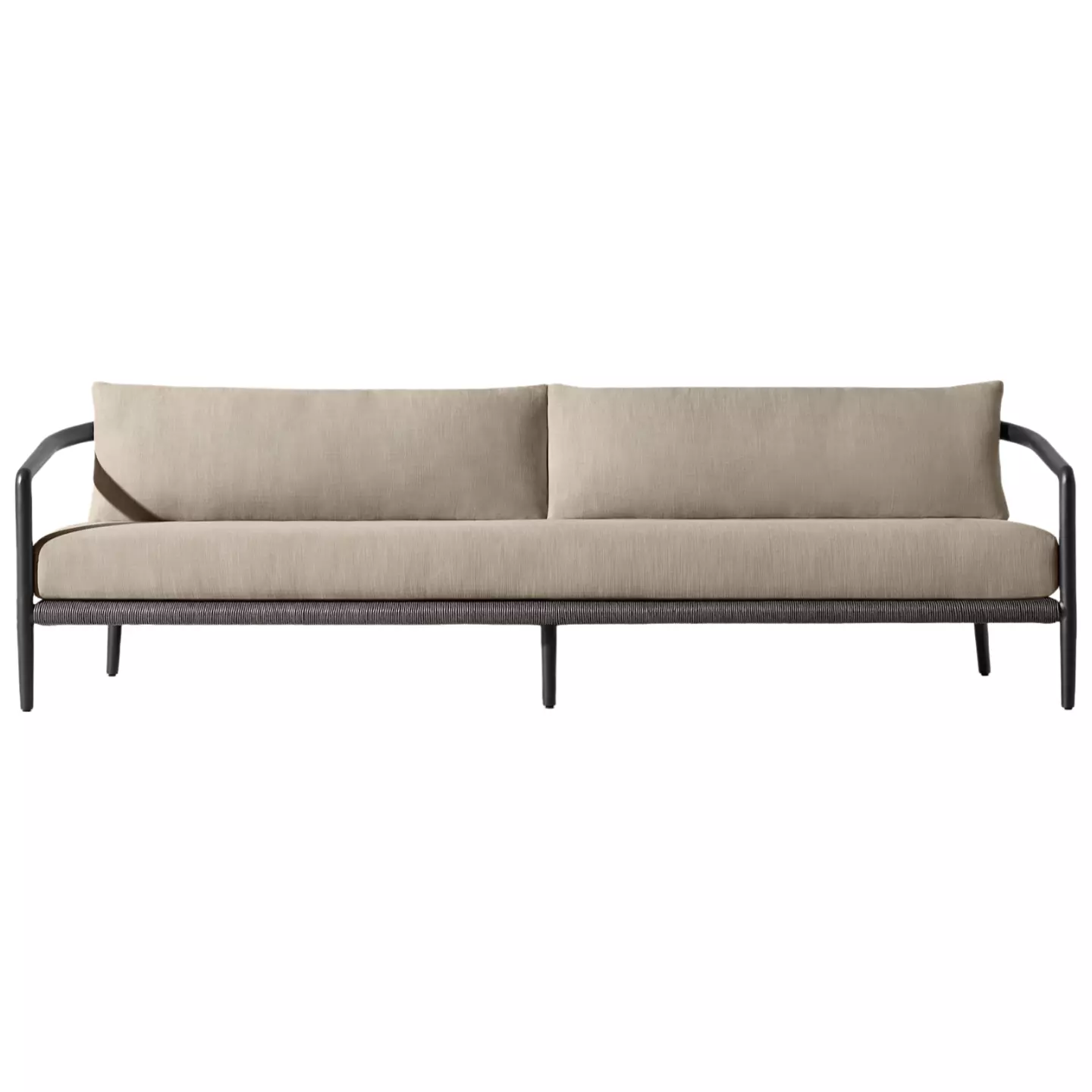outdoor aluminum sofa