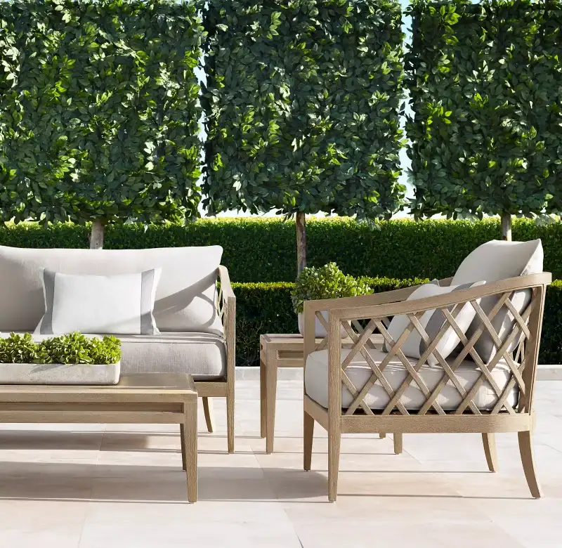 teak wood sofa set