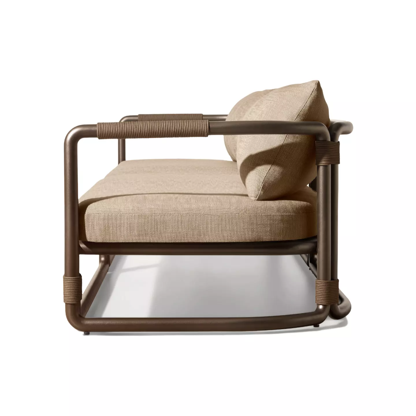 aluminum outdoor sofa