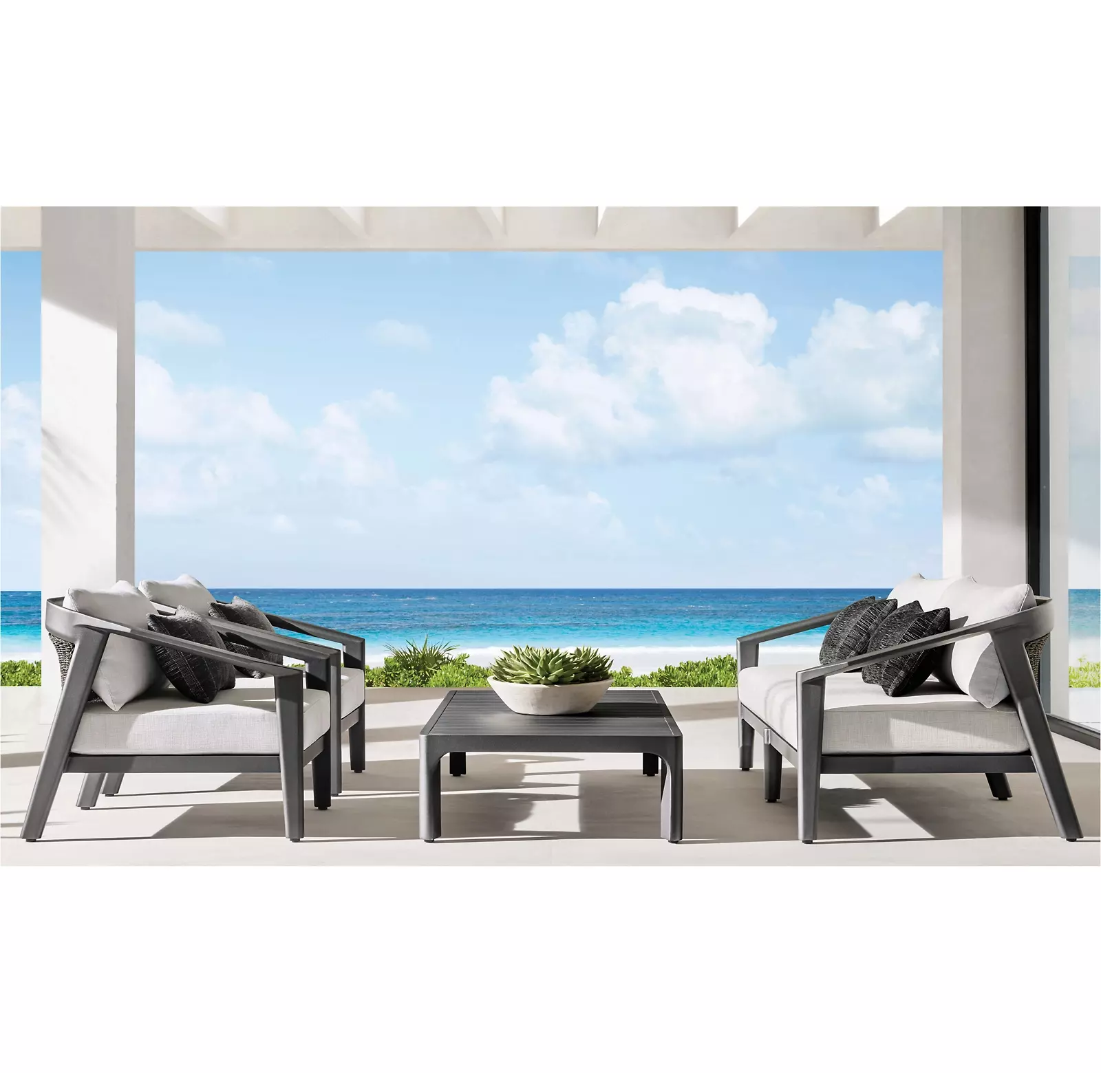 outdoor furniture sets aluminum
