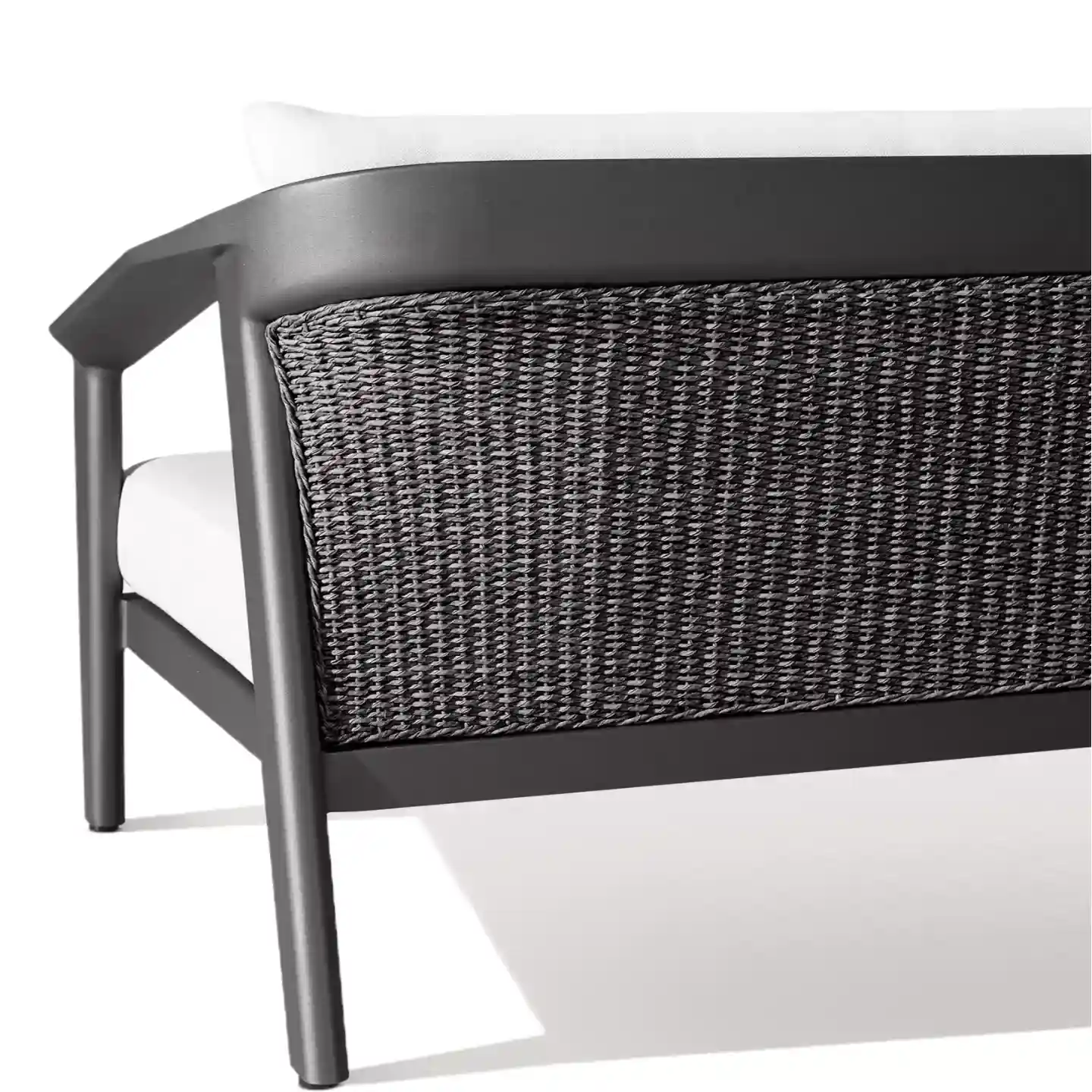 aluminum frame outdoor sofa