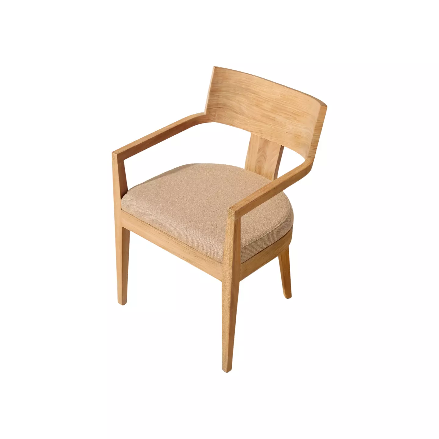 aged teak outdoor furniture