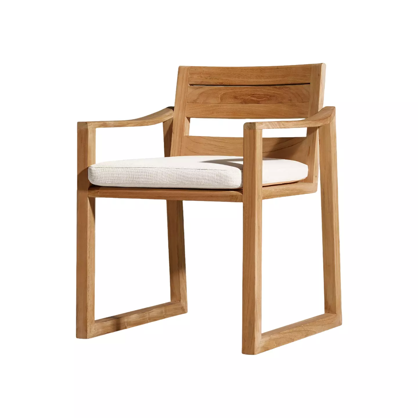 wood armchair dining