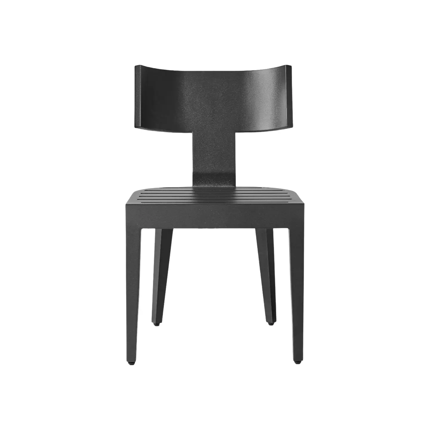 modern armless chair