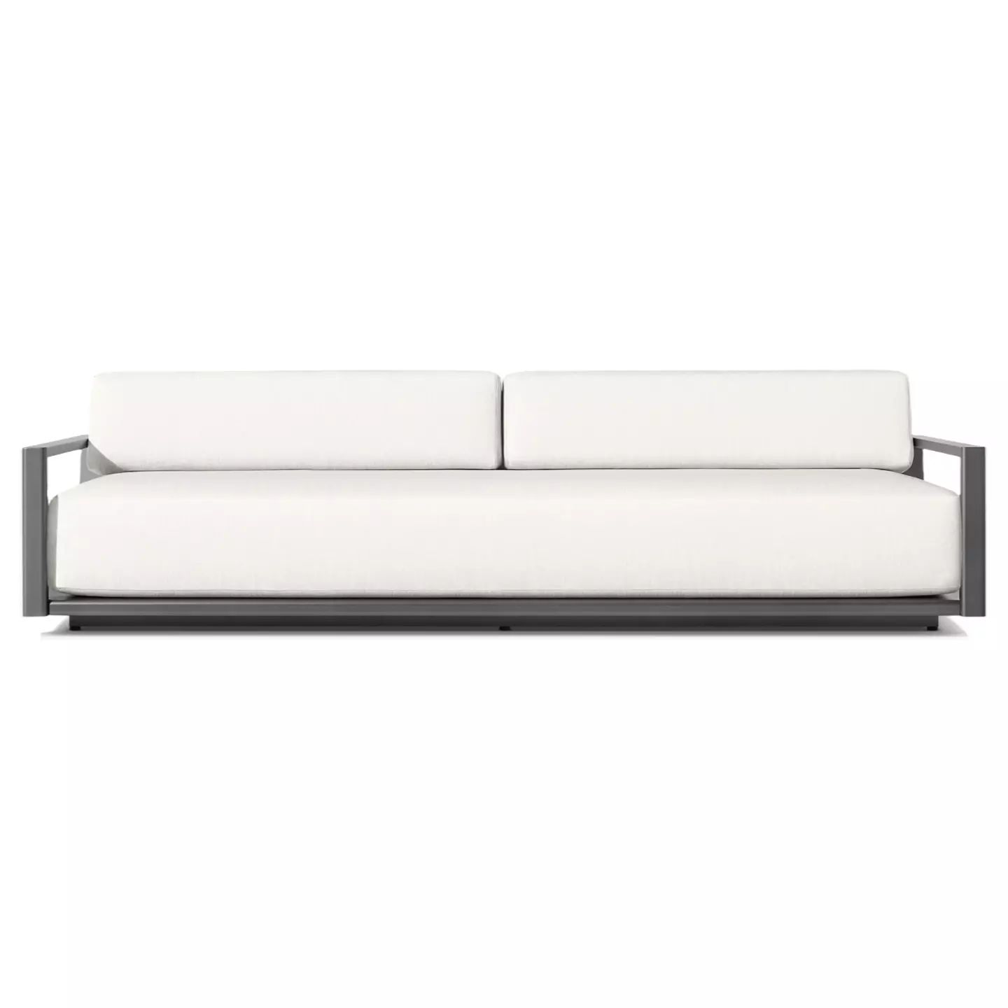 aluminum outdoor sofa sunbrella