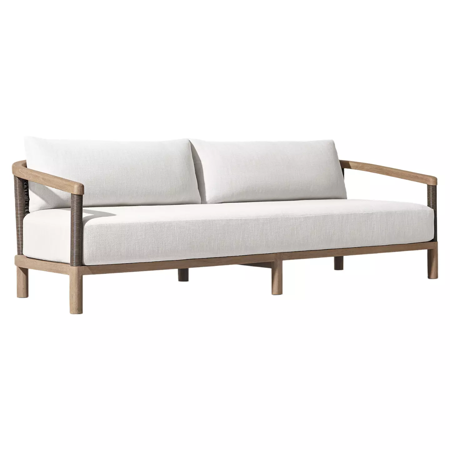 luxury teak garden sofa