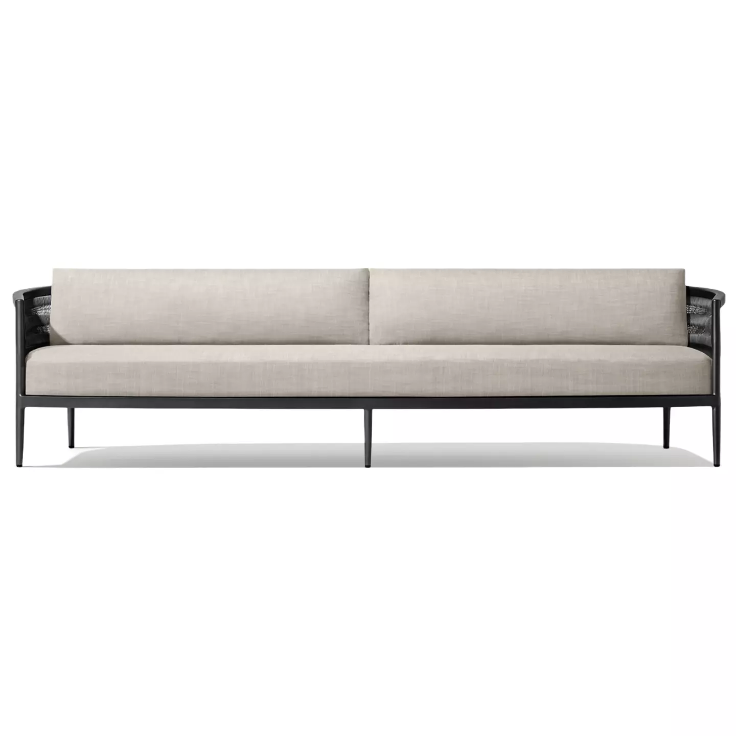 wicker garden sofa