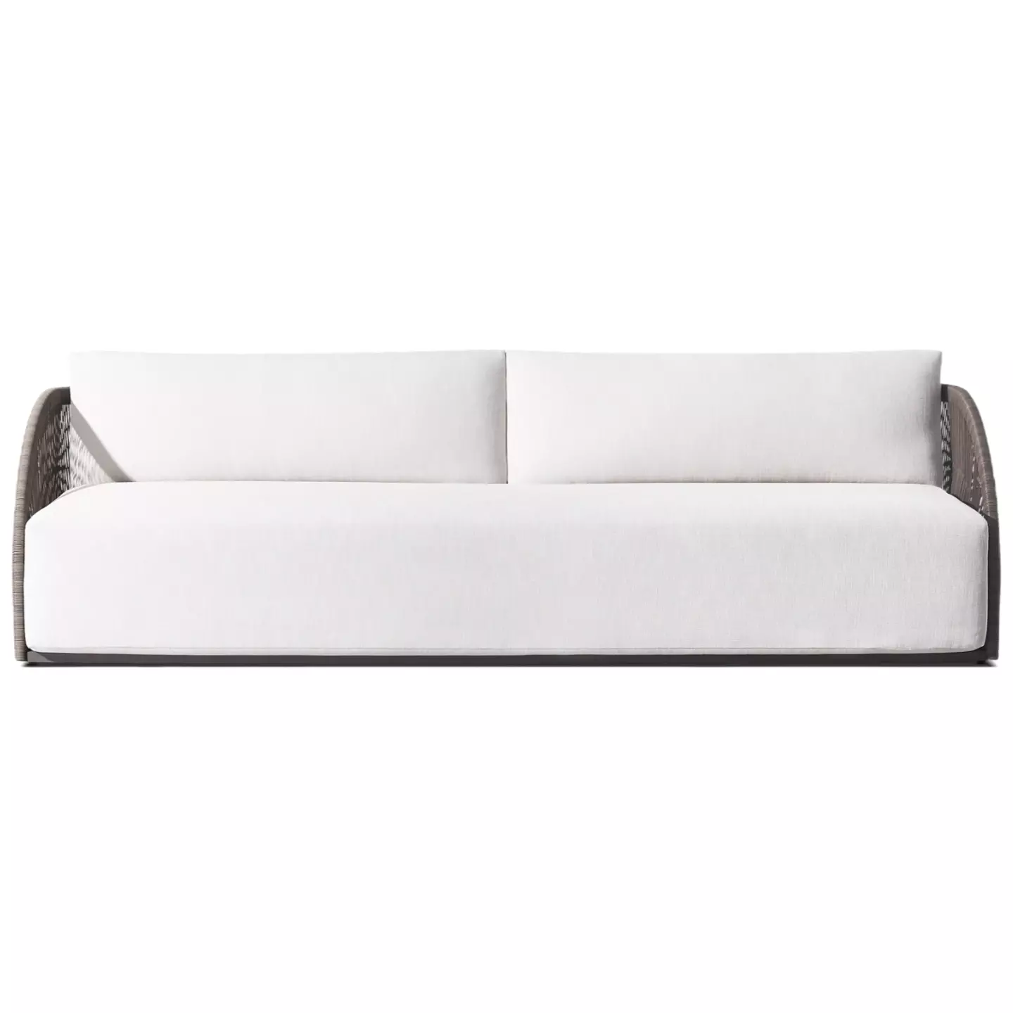 rattan patio couch