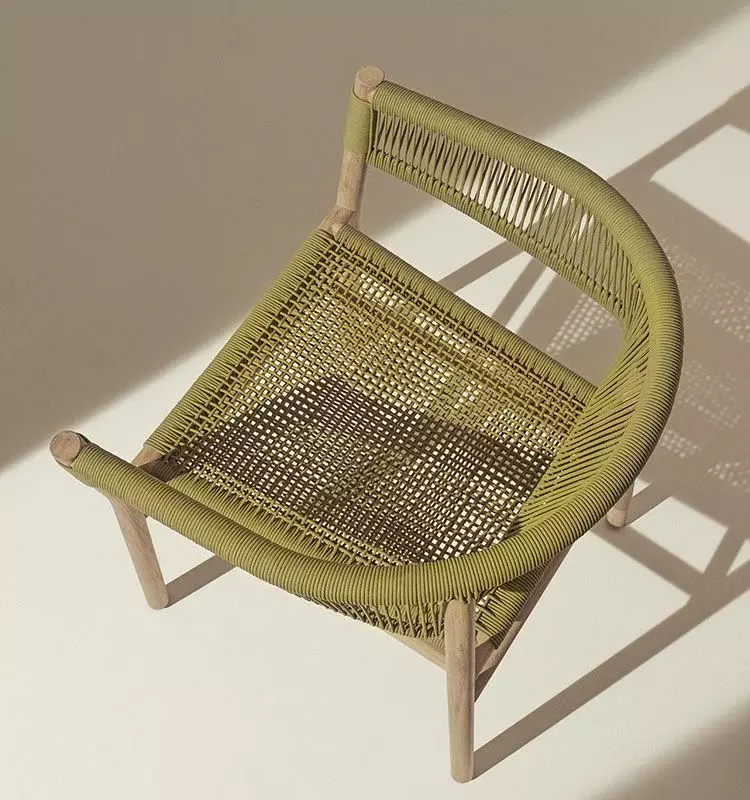 rope outdoor dining chair